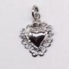 Cuore sacro argento